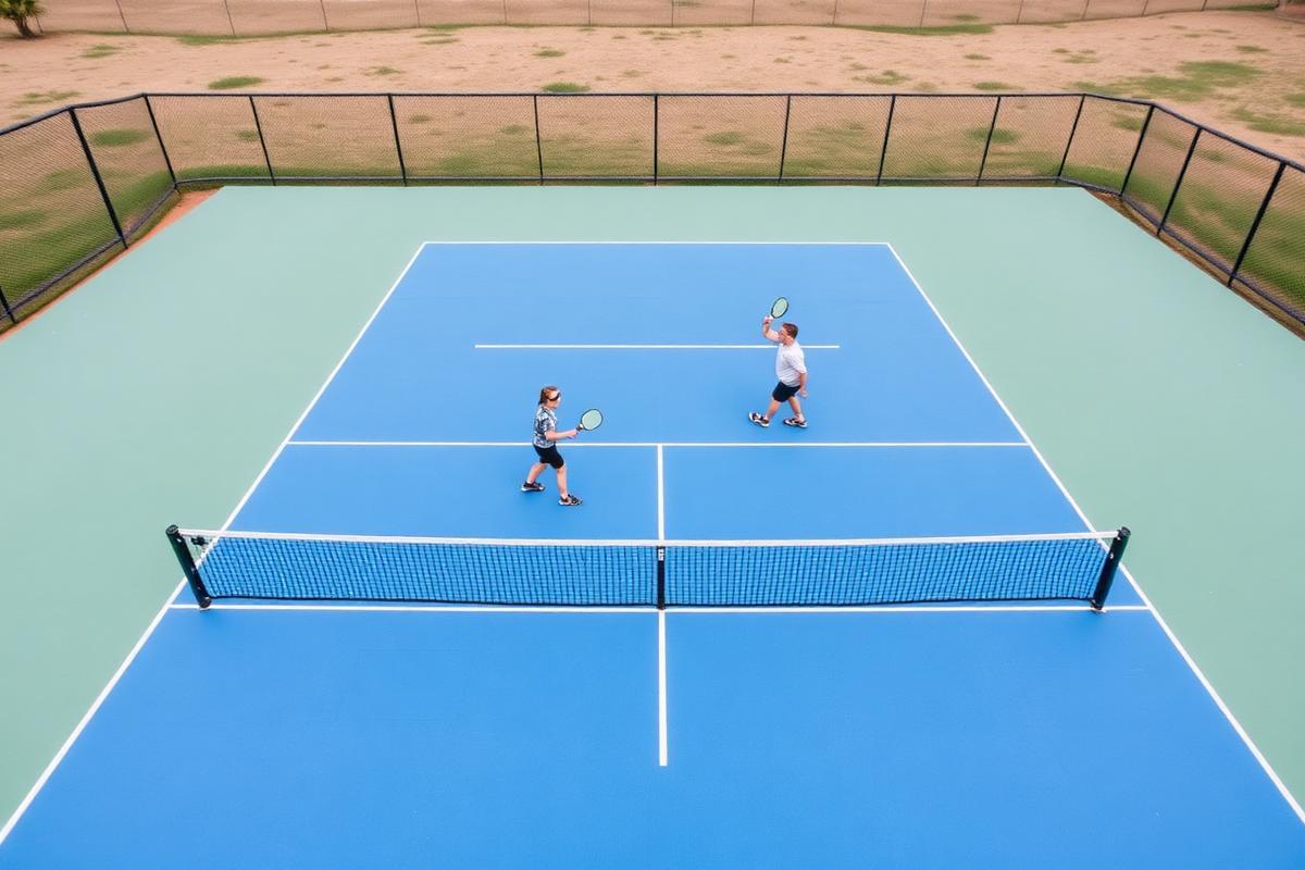 Pickleball courts in Belpre, Ohio