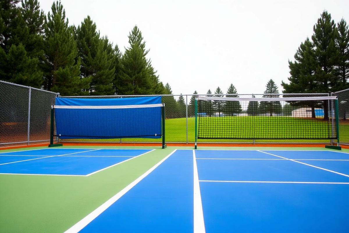 Pickleball courts in Lorain, Ohio